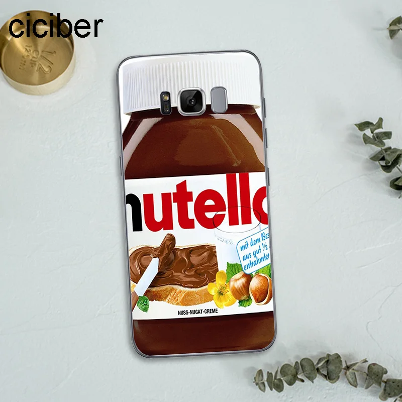 Чехол ciciber с рисунком картофеля фри пончиков пиццы для samsung Galaxy S7 Edge S8 S9 Plus J5 J7 2016 Note