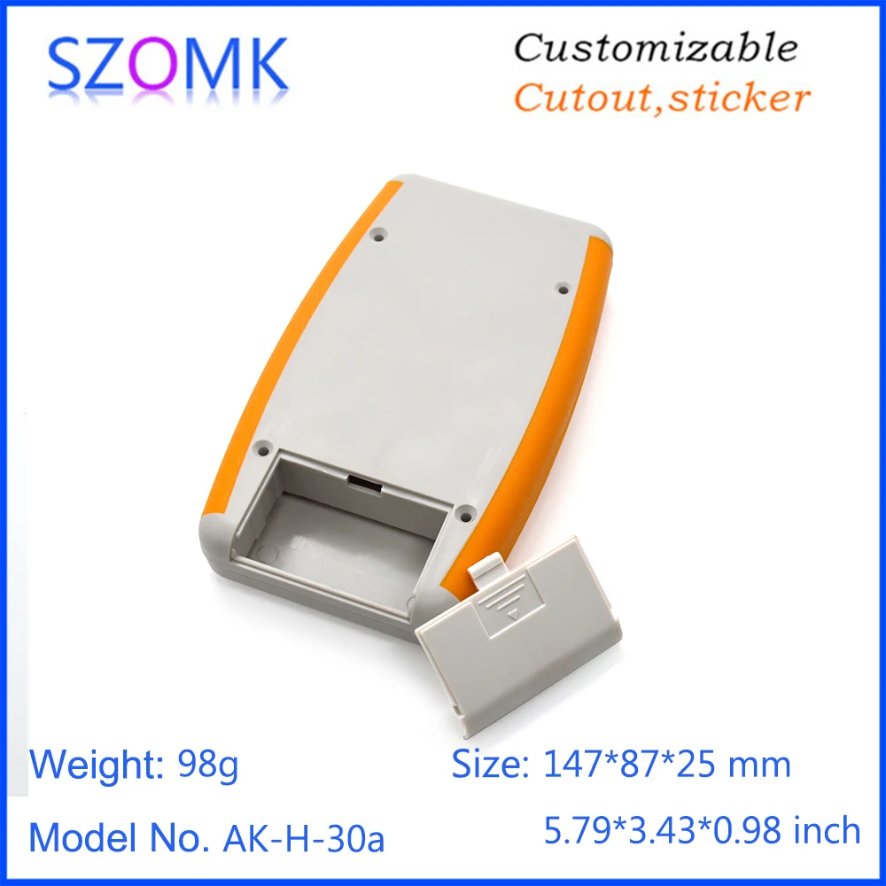 Пластиковый ящик szomk 1 шт. 145*87*25 мм для электронного проекта ручной корпус батареи