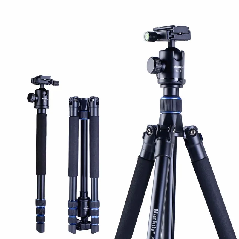 Легкий штатив Manbily AZ300 для камеры DSLR компактный дорожный Трипод монопод с шаровой