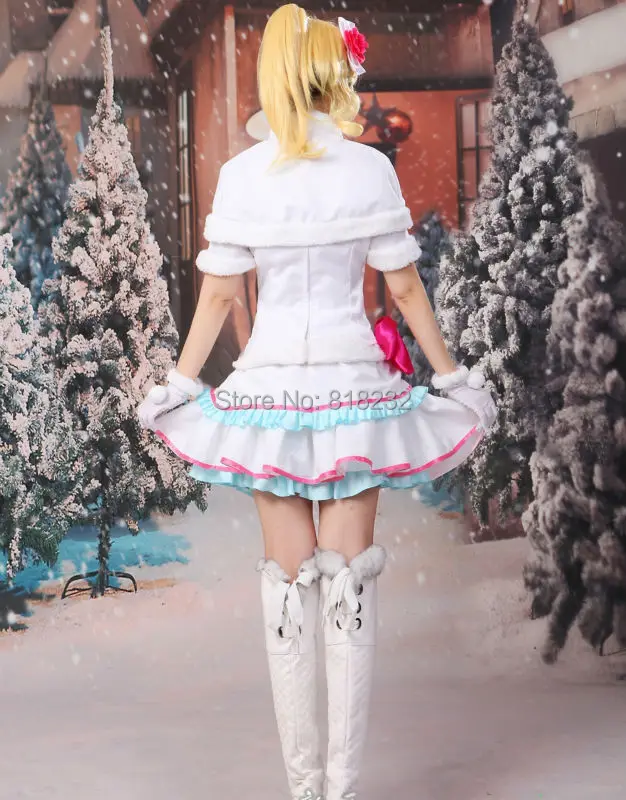 Love Live школьный идол проект Снежная галяция Илай айаз Каппа Топы платье униформа
