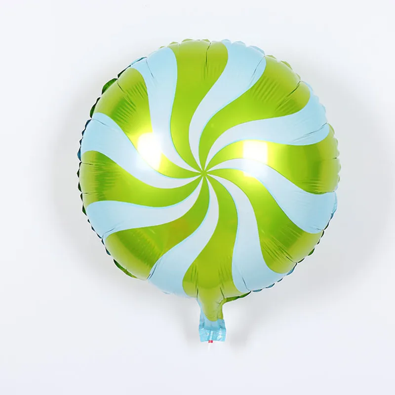 Зеленый 5 шт. globos 18 дюймов леденец на палочке воздушный шарик из фольги в форме вечерние поставки Свадебные украшения декоративные шары для дня рождения воздушные шары вечерние свадебные сувениры - Цвет: Зеленый