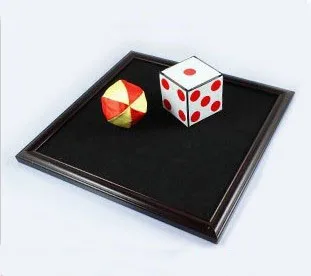 

Dice To Ball (Wood Tray) -Magic Illusions For Magicians,Professional Magic Tricks,Magician Accessories,Stage Magic Illusions
