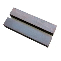 handmade wood material ebony knife handle material wood carving material 1233cm