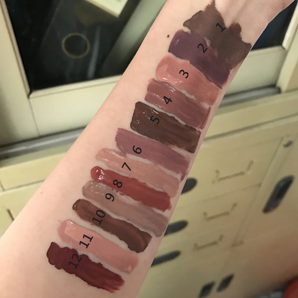 [MISS ROSE] Новый модный цвет красота красные губы губная помада матовая водостойкая