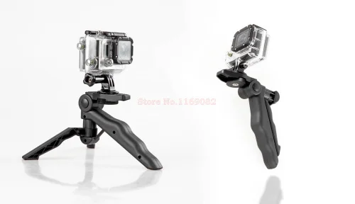 3 в 1 Gopro аксессуары стабилизатор портативный складной мини штатив монопод