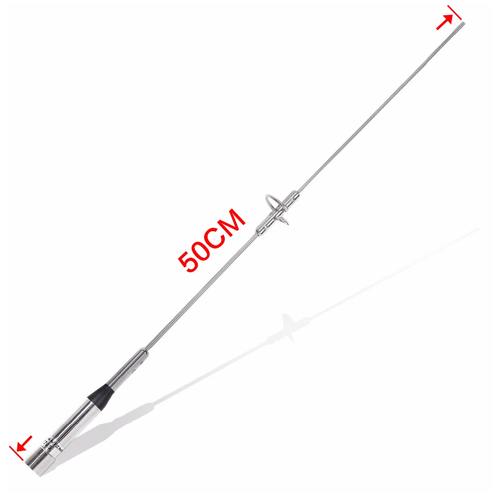 Двухдиапазонная VHF UHF Антенна Nagoya для рации мобильное радио + PL259 5M коаксиальный