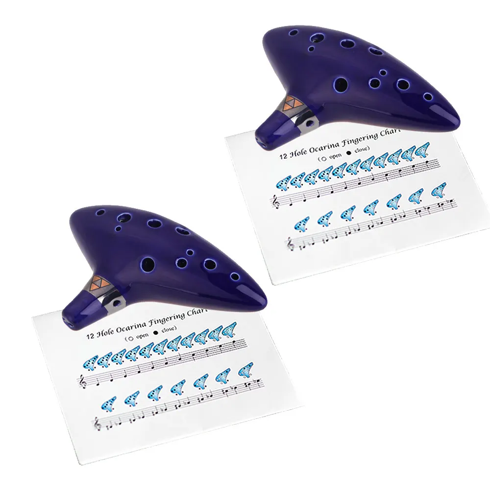12 отверстий Ocarina Alto C клавишная флейта ALTO AC народный музыкальный инструмент fluta