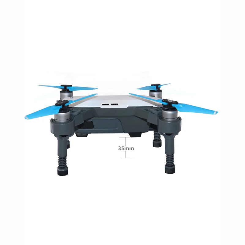 BRDRC DJI Spark аксессуары 4 шт. Весна посадка Шестерни Sikds гаситель гвардии 3 5 см