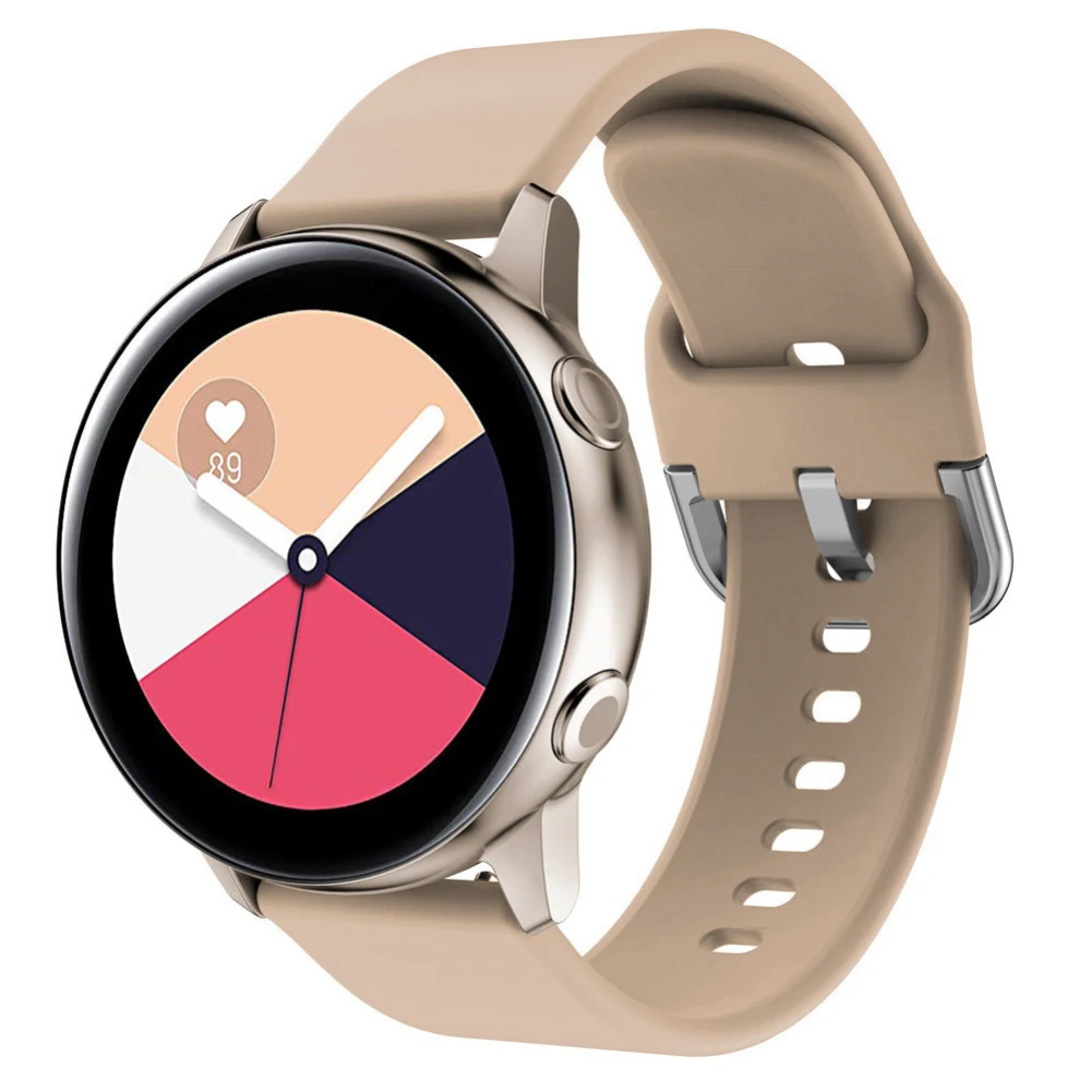 Силиконовый ремешок для samsung Galaxy Watch, применимый к активным часам R500, сменный ремешок на запястье