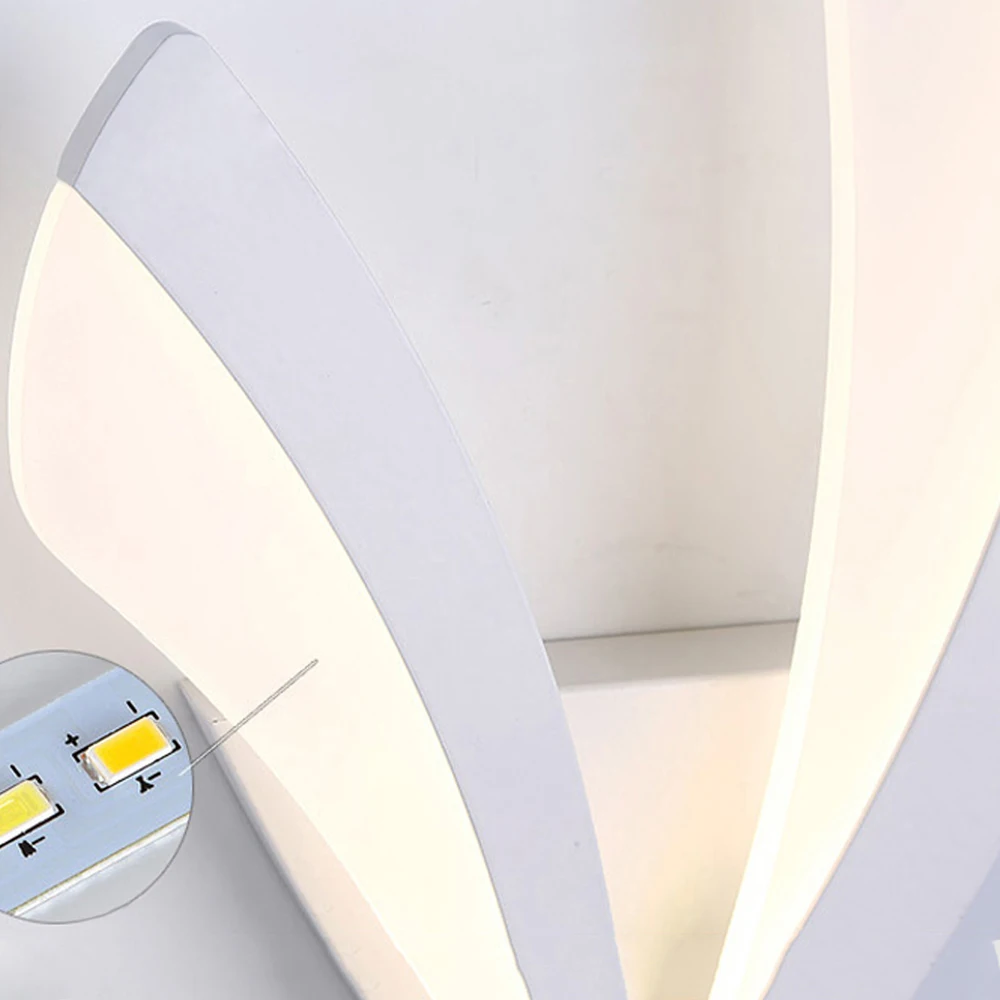 Современные светодиодные Настенные светильники акриловые бра Wandlamp для спальни