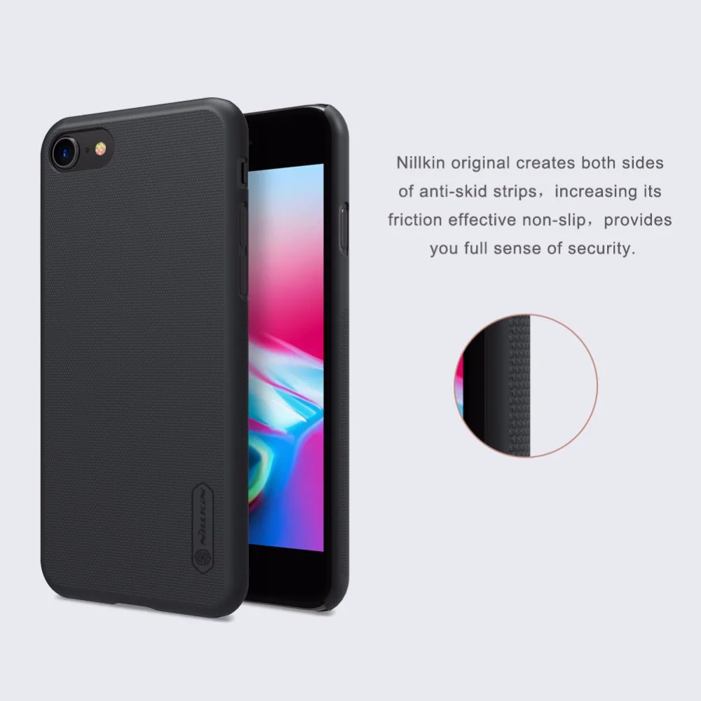 Чехол для iphone 8 чехол 4 7 дюймов Nillkin матовый ПК пластик жесткий задняя крышка Plus 5 |