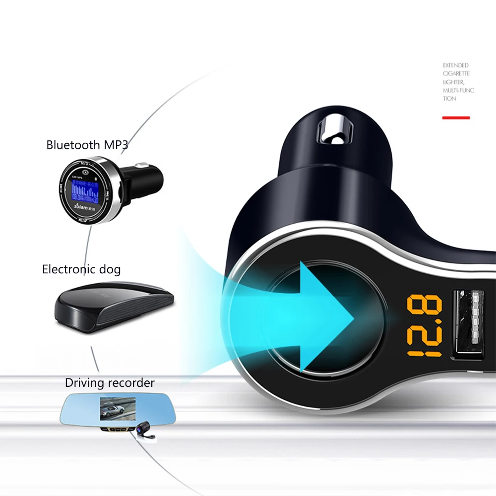 Автомобильное зарядное устройство с двумя USB портами 12 24 В|charger adapter|phone charger adapterphone