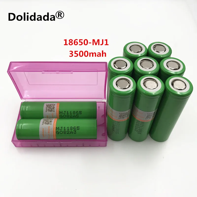 Dolidada Оригинальная 18650 батарея 3500 мАч 3,7 в аккумуляторная батарея для LG MJ1 18650 литиевая батарея 3,7 в 3500 мАч 3,7 в