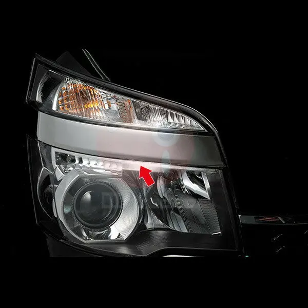 SUS304 нержавеющая сталь передняя фара отделка украшение крышка автомобильный