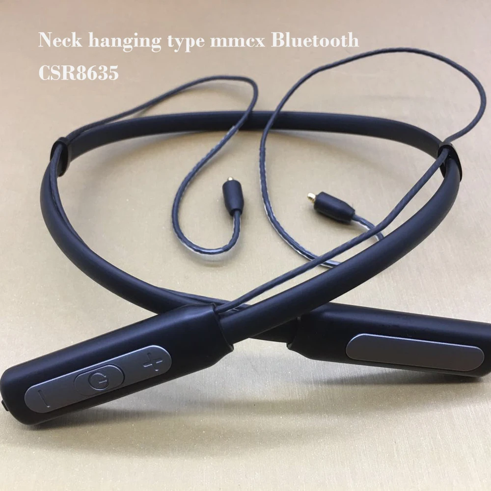 Шейный подвесной MMCX Bluetooth кабель для Shure SE215 SE535 SE846 UE900 W10 W40 наушники гарнитура CSR8635
