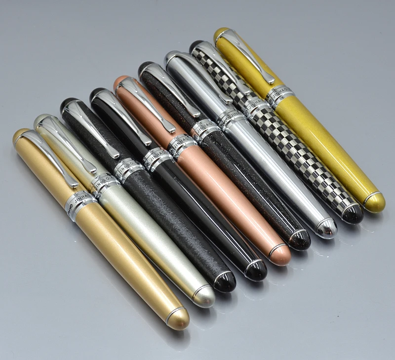 JINHAO X750 шероховатой поверхностью черного РОЛИК ручка школьные канцелярские принадлежности люксовый бренд свободно шариковая авторучка для письма студент подарок A9