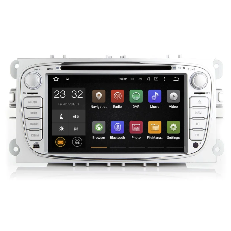 7 &quotAndroid 1 1024*600 автомобильный DVD для Ford Mondeo Focus S Max C Galaxy Kuga 2007 2008 2009 2010 2011 GPS 4G WiFi DVR