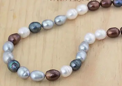 ГОРЯЧАЯ # Оптовая&gt&gt Rare12-14mm ЮЖНОГО МОРЯ многоцветной ЖЕМЧУГ NECKALCE 18 INCH | Украшения
