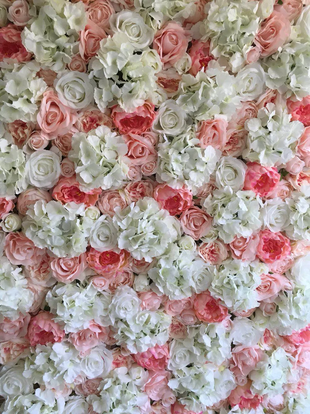 Искусственный новый свадебный фон гортензии маленькая Роза цветок стена и