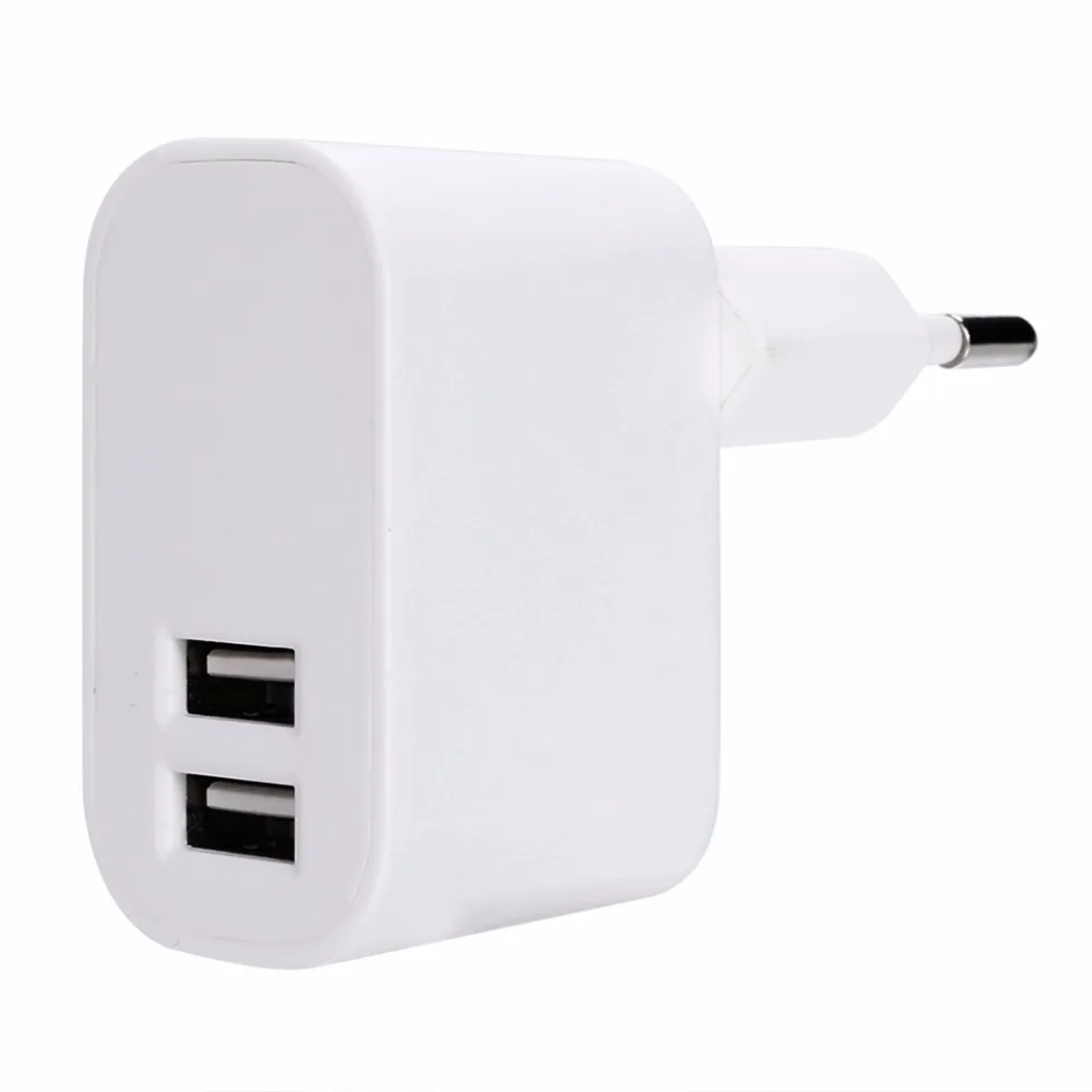 Универсальный 5 В 3.1A Dual USB Слот ЕС Plug Путешествие Зарядное Устройство адаптер