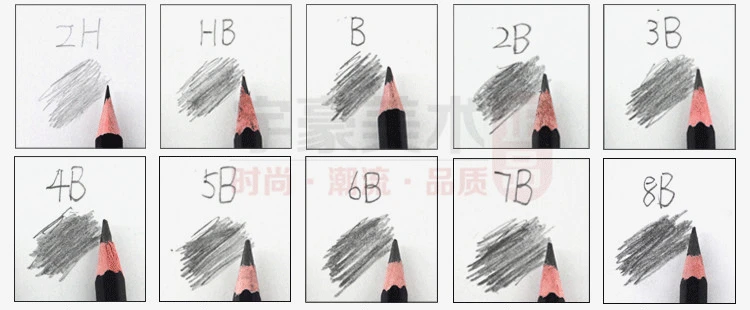 12 шт. Maries карандаши для рисования 2B 4B 6B 8B 10B 14B креативные карандаши для рисования