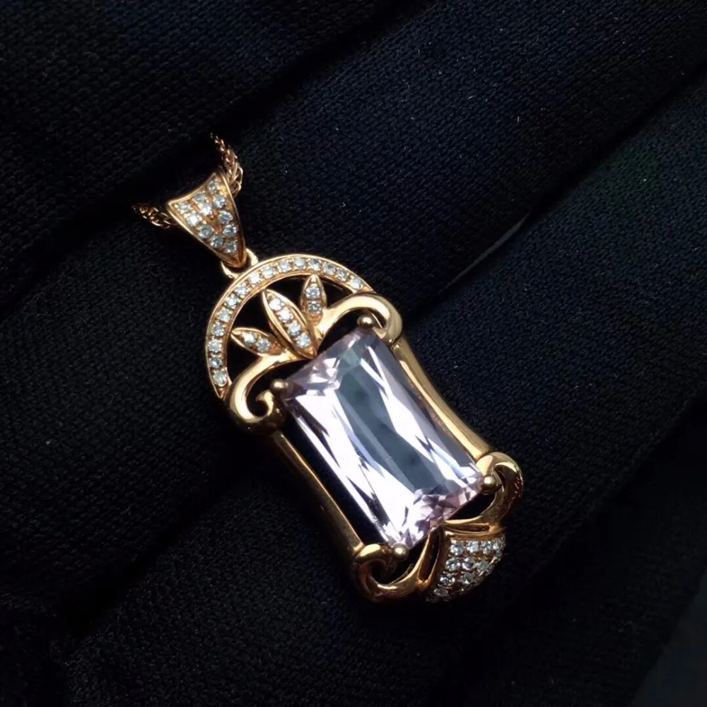 Ювелирные изделия настоящее чистое 18 K Белый Золотой ювелирные AU750 100% натуральный