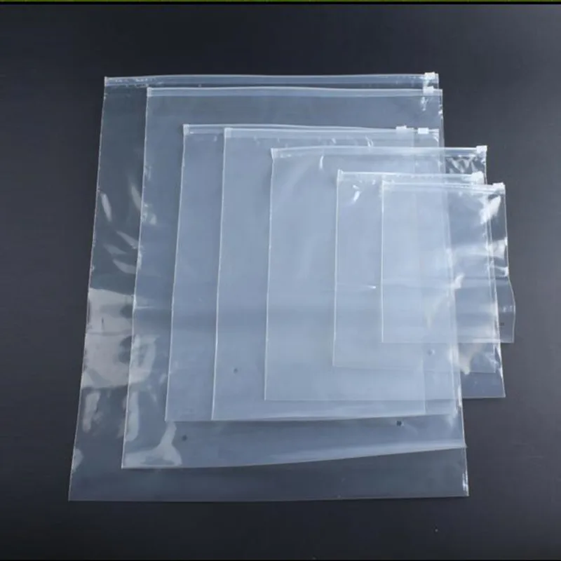 Transparent Zip lock PE Plastic Bag Retail Clothing/T-shirt/Garment/ Zipped Lock bag pouches Resealable Packaging Swimsuit Bags | Дом и сад