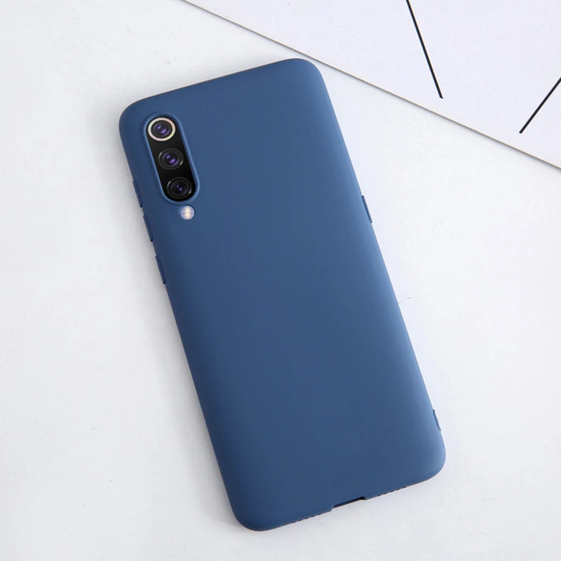 Vopптон для Xiaomi Mi CC9 CC9e чехол телефона жидкий силиконовый мягкий резиновый из ТПУ