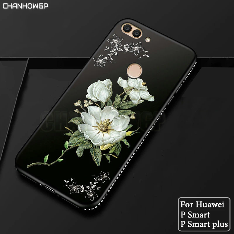 Рельефный матовый чехол с цветочным рисунком для Huawei P умная фотография рис. LA1 LX2