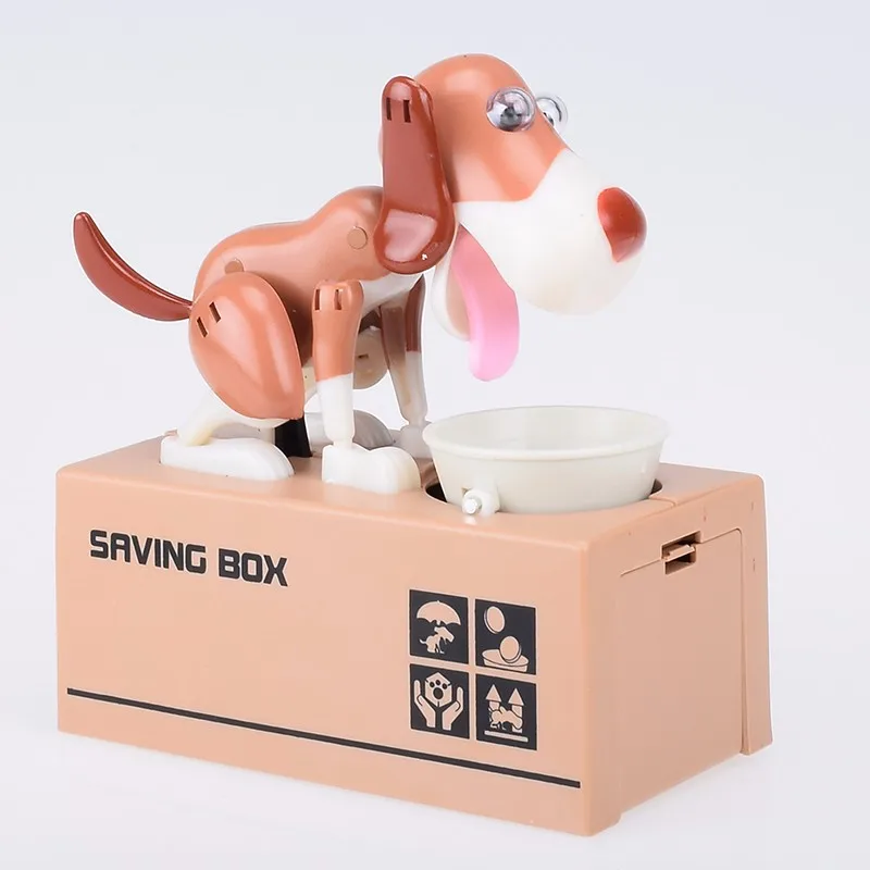 Электрические игрушки собака MoneyBox животные копилки в виде свиньи коробка подарки для детей