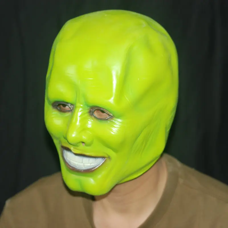 Бесплатная доставка Экологичная латексная маска для хеллоуина и карнавала