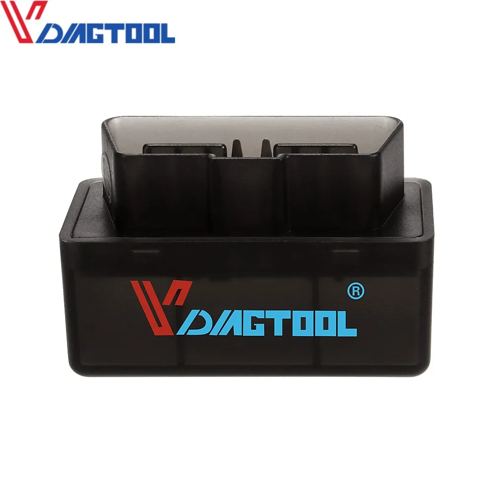 VDIAGTOOL автомобильный Супер Мини elm327 Bluetooth OBD2 V1.5 Elm 327 V 1 5 OBD 2 сканер адаптер obd ii