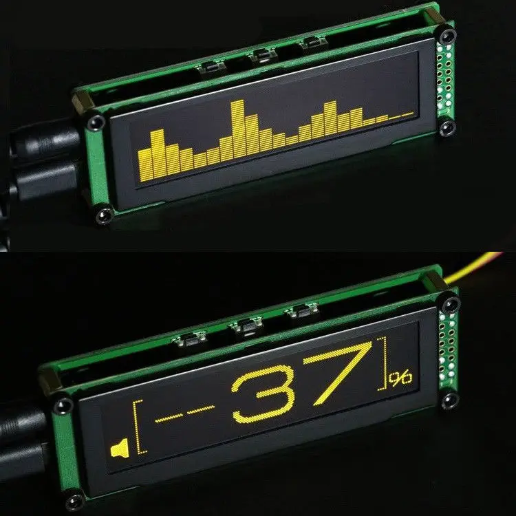 AK2132 OLED дисплей музыкального спектра анализатор звука индикатор уровня ритм MP3
