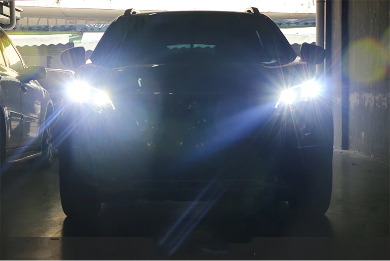Высокое качество набор для автостайлинга для peugeot 3008 фары, светодиодные фары DRL Объектив двойной луч HID ксеноновые автомобильные аксессуары