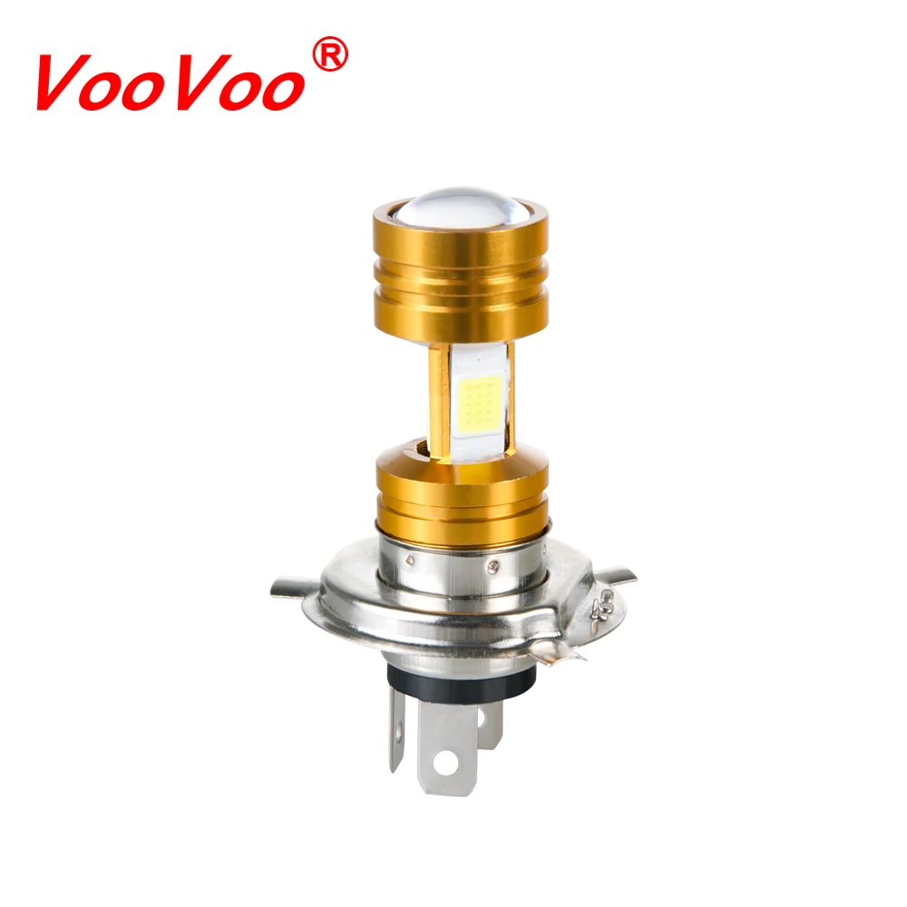Светодиодная лампа для мотоцикла VooVoo H4 COB HS1 светодиодная с объективом 6500 лм K