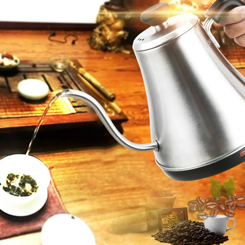 Электрический чайник с длинным горлышком из нержавеющей стали 304|electric kettle|stainless