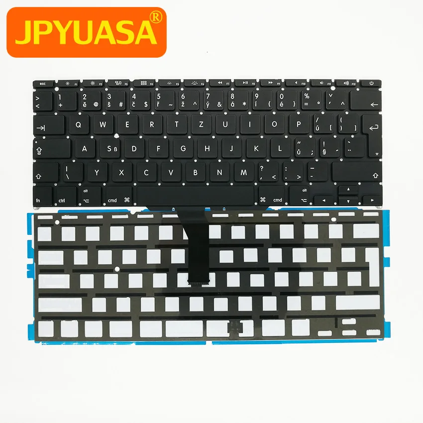 Новая Чешская клавиатура A1370 A1465 + Подсветка для Macbook Air 11 ''A1465 сменная 2011 2015|czech