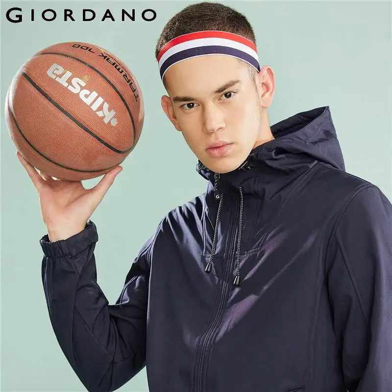 Giordano мужская куртка ветровка с капюшоном на молнии имеется несколько цветовых