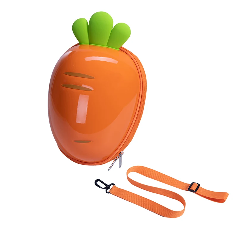 carrot Sunveno/милый мультяшный детский поводок, рюкзак для малышей, детский рюкзак на лямках, держать детей рядом и безопасно в толпе для детей 1-3 лет - Цвет: carrot