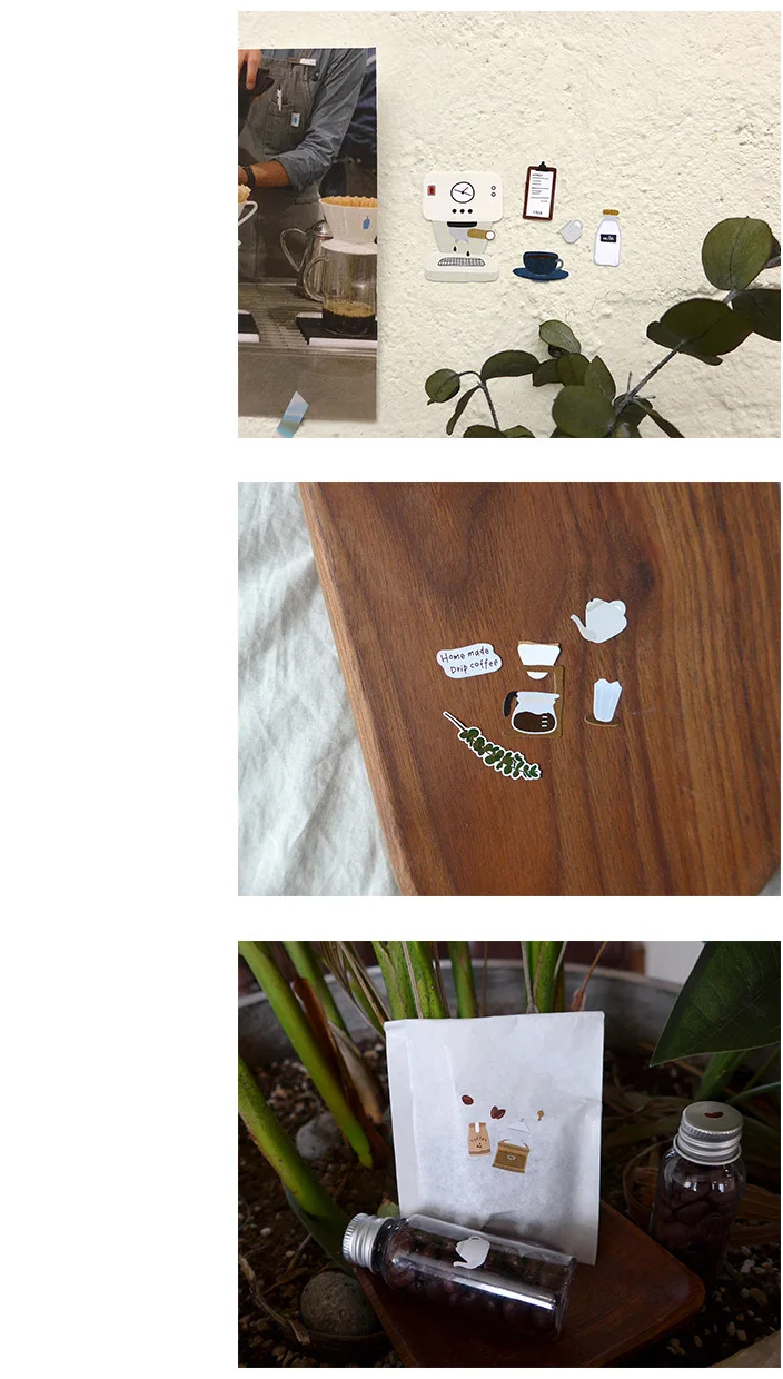 Sonia I Like Coffee Bullet Journal стикер для скрапбукинга украшения ПВХ канцелярские DIY наклейки Школьные офисные принадлежности