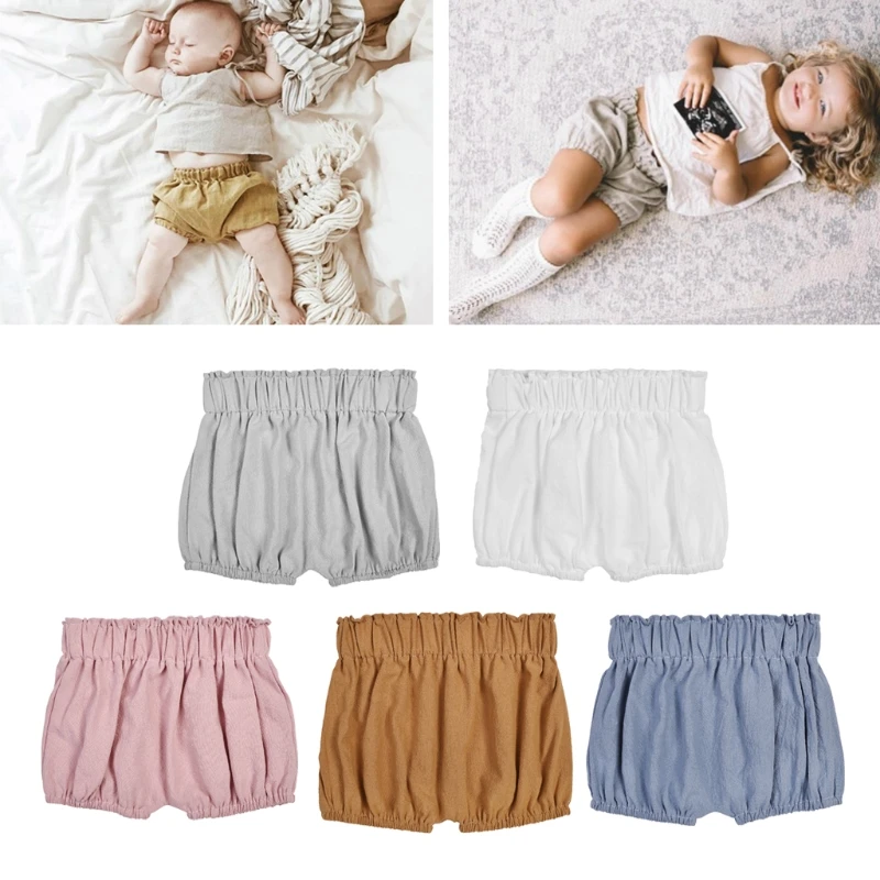 2018 Baby Boy Girls Cotton Shorts Infant Ruffle Bloomers Toddler Summer Panties Comfortable soft baby shorts | Детская одежда и