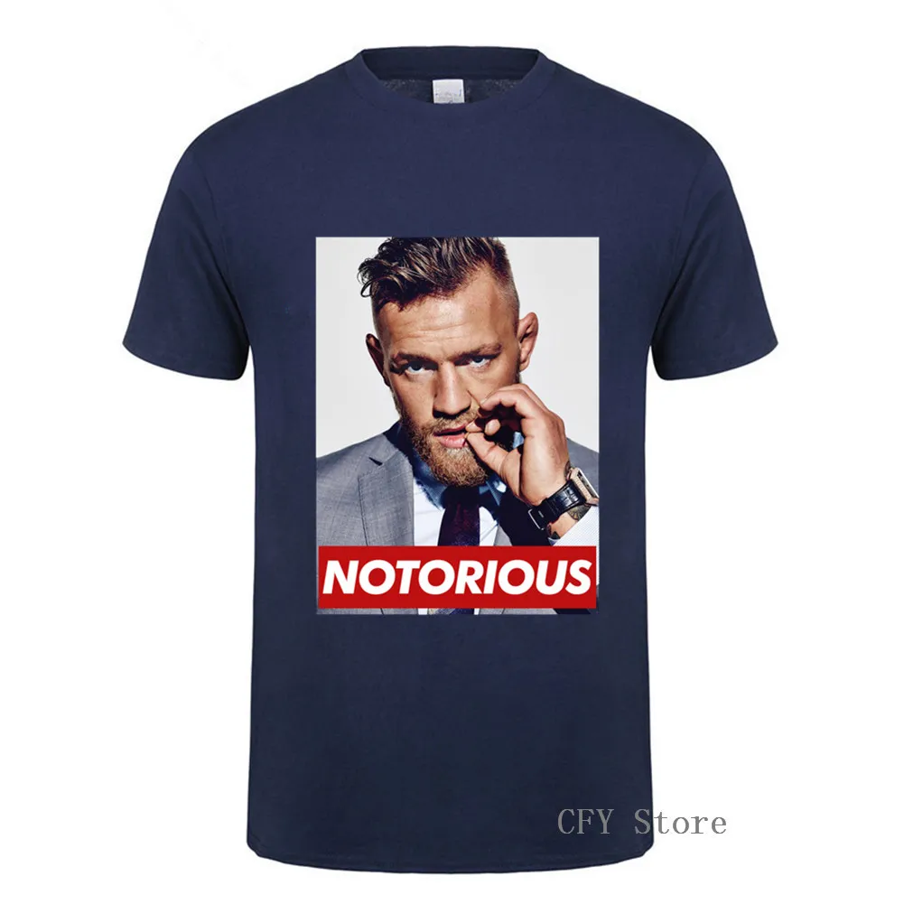Мужская футболка с коротким рукавом CONOR MCGREGOR круглым вырезом 2019|Мужские футболки|