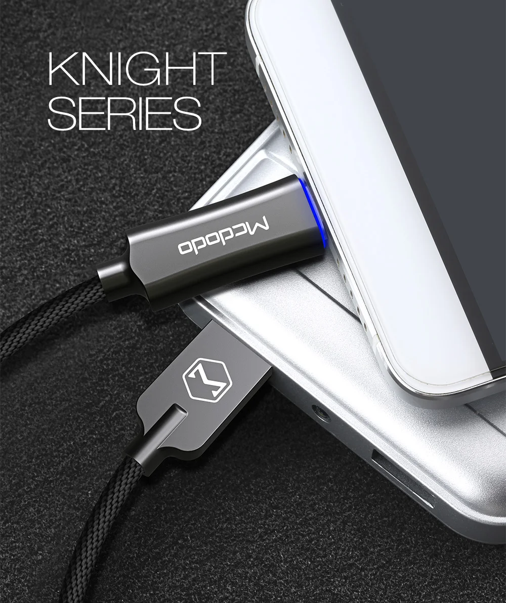 10 шт./лот MCDODO usb type C QC 3,0 Быстрая зарядка USB C кабель для передачи данных телефон зарядное устройство для samsung S9 huawei Авто отсоединить кабель