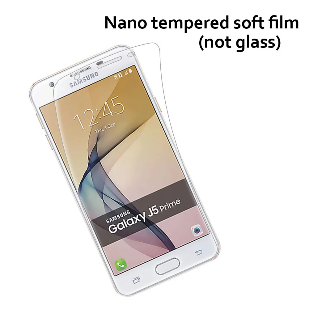 Гидрогелевая пленка для Samsung J2 Pro core J5 J7 2017 J3 2018 Prime нано-пленка взрывозащищенная