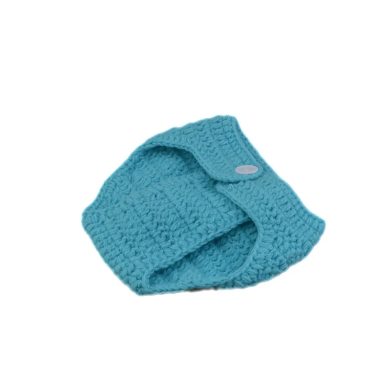 Синий динозавр Новорожденный ребенок мальчик фото реквизит трикотажный