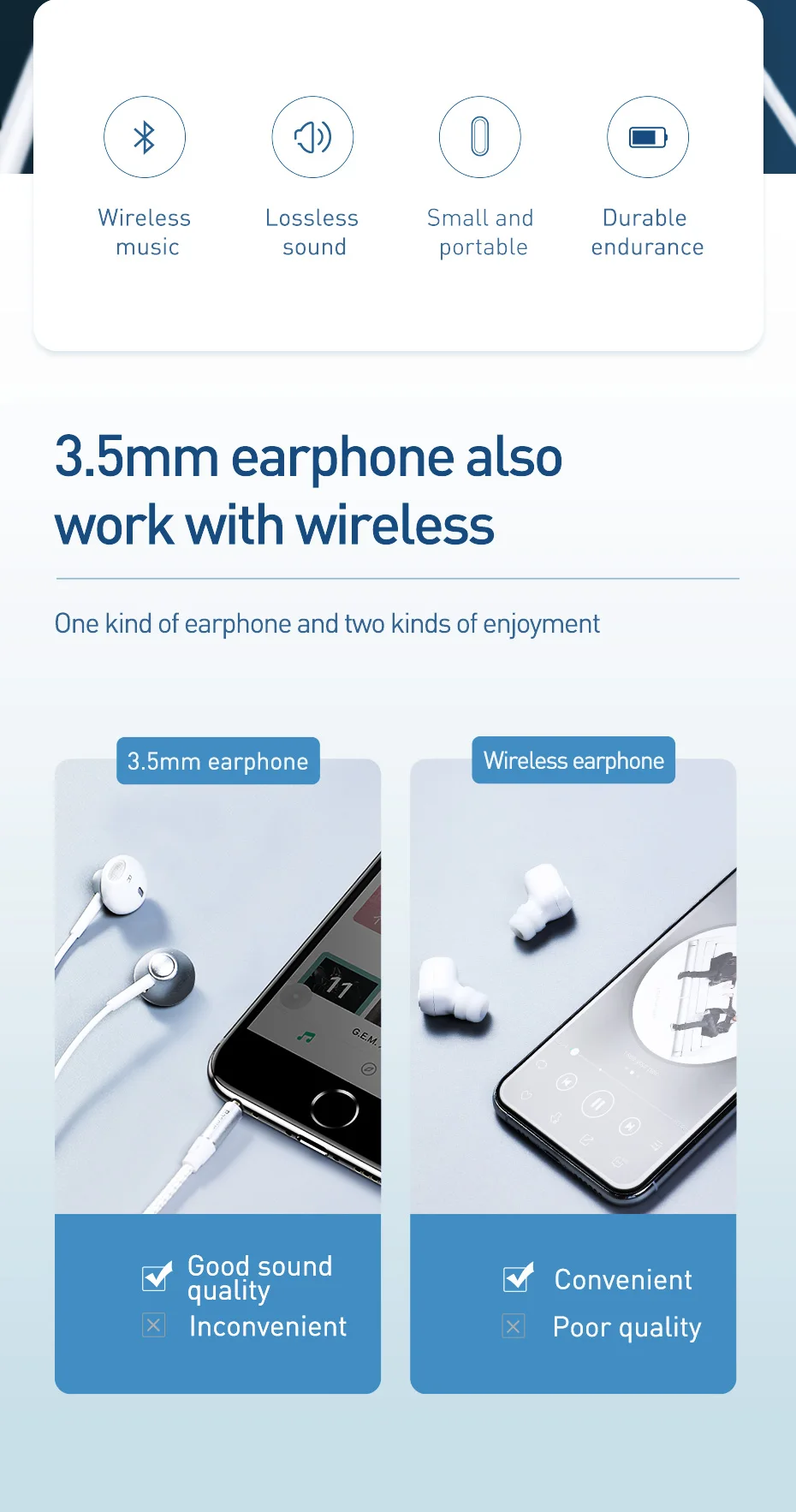 Baseus Bluetooth 5,0 приемник для 3,5 мм разъем наушников AUX беспроводной адаптер Bluetooth аудио музыкальный приемник передатчик