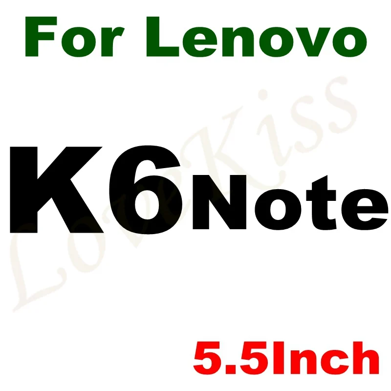 K6 Note 9H закаленное стекло для lenovo A536 A6000 A6010 A7000 A5000 Vibe C2 P1 M K3 K4 K5 K6 Note A Plus X3 Lite Защитная пленка для экрана - Цвет: K6 Note