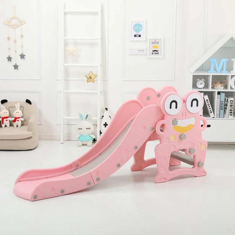Детская лягушка горка игрушка для игры дома и на улице Толстая Kindergarden игровая