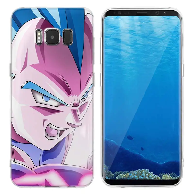 Чехол для samsung Galaxy S9 S8 плюс S9Plus S8Plus S9+ S8+ S7 S6 край Драконий жемчуг супер z Забавный мобильный телефон основа Coque S7Edg