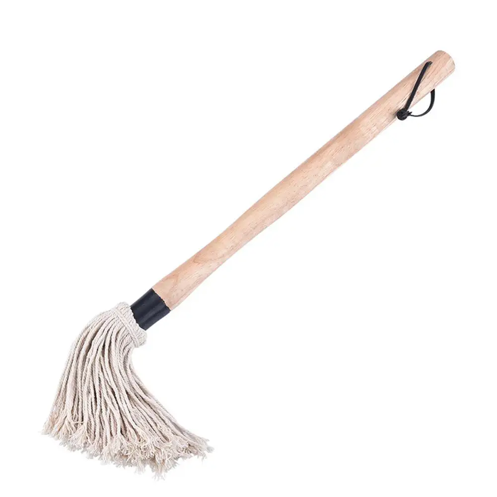 Деревянная ручка хлопковая пряжа щетка для соевого соуса барбекю большой